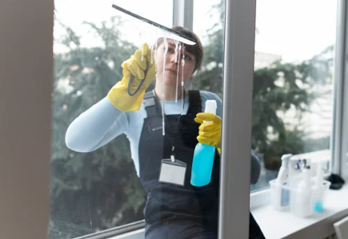 Nettoyage de vitres intérieures et extérieures à Prunières